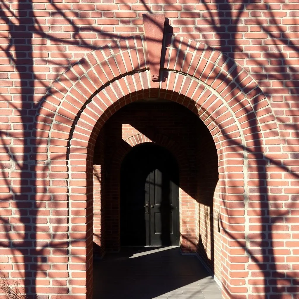 Brick archway restoration — Mt. Lebanon